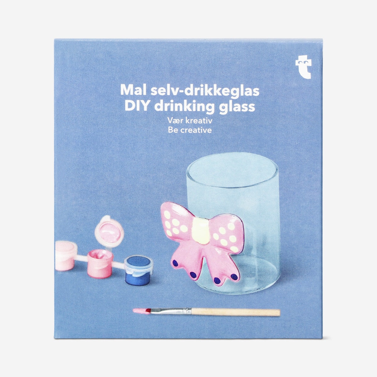 DIY drinking glass Hobby Flying Tiger Copenhagen 