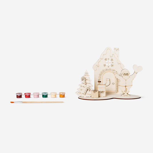 DIY tonttu oven koristelu