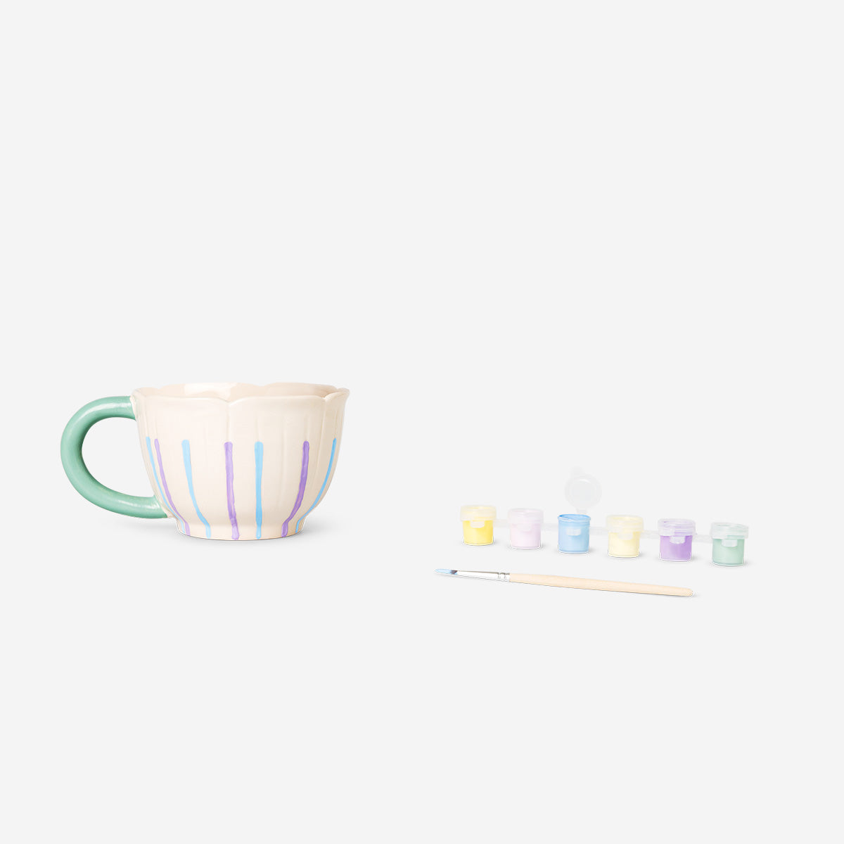 DIY Taza de flores - 450 ml