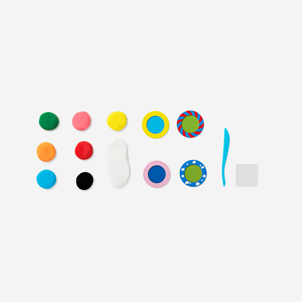 DIY magnets with light clay