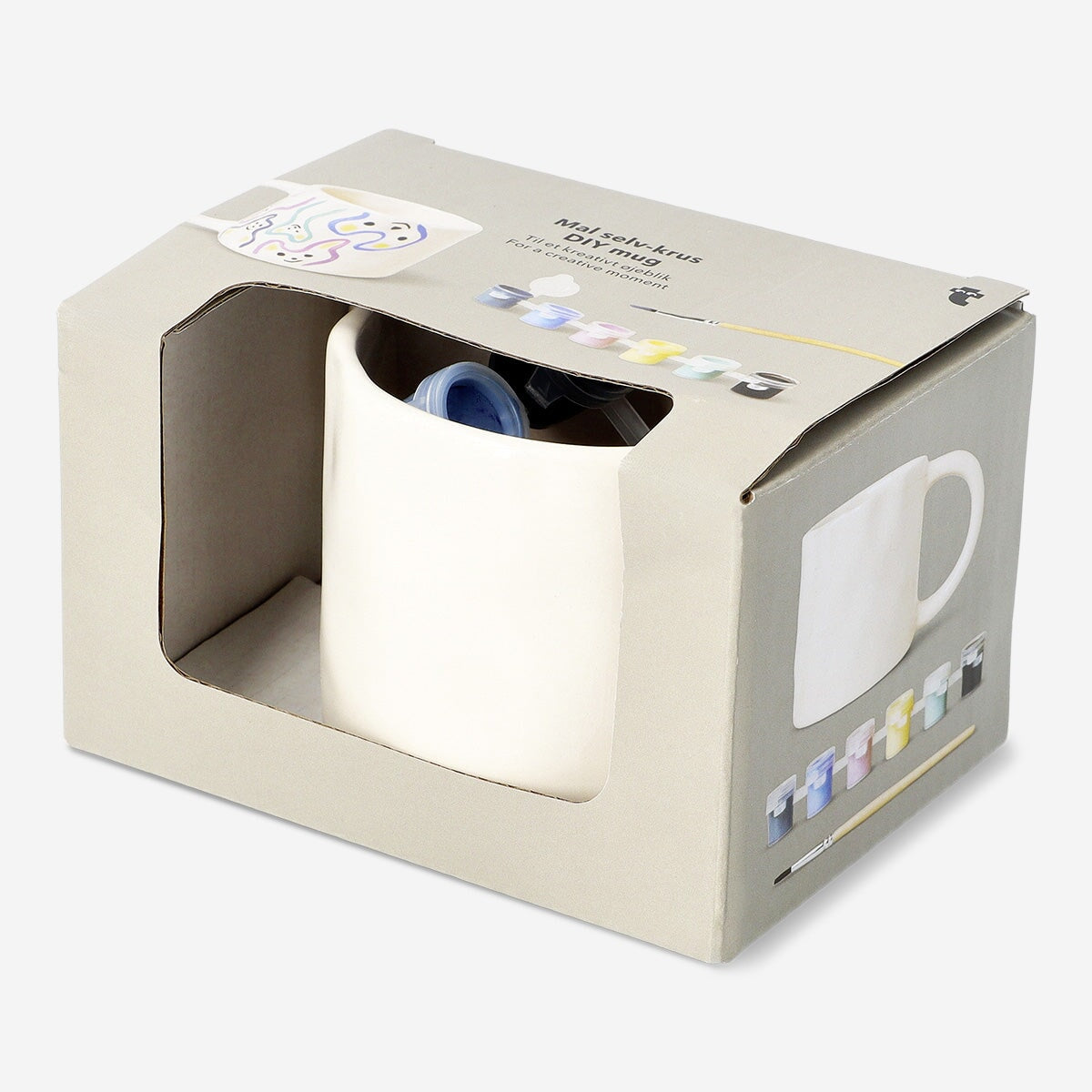 Geiserailie 2 Stks Mok Schilderen Kit Verf Je Eigen Mok DIY Cups Kit Geiserailie 2 Stks Mok Schilderen Kit Verf Je Eigen Mok DIY Cups Kit