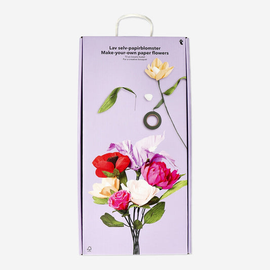 DIY-Papierblumen-Bausatz
