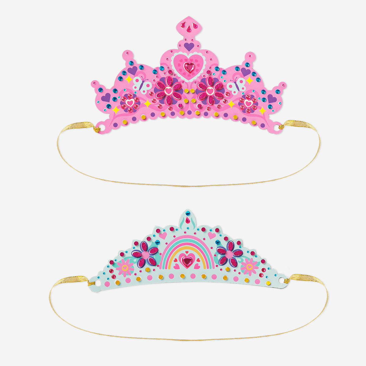 DIY tiaras - 2 pcs