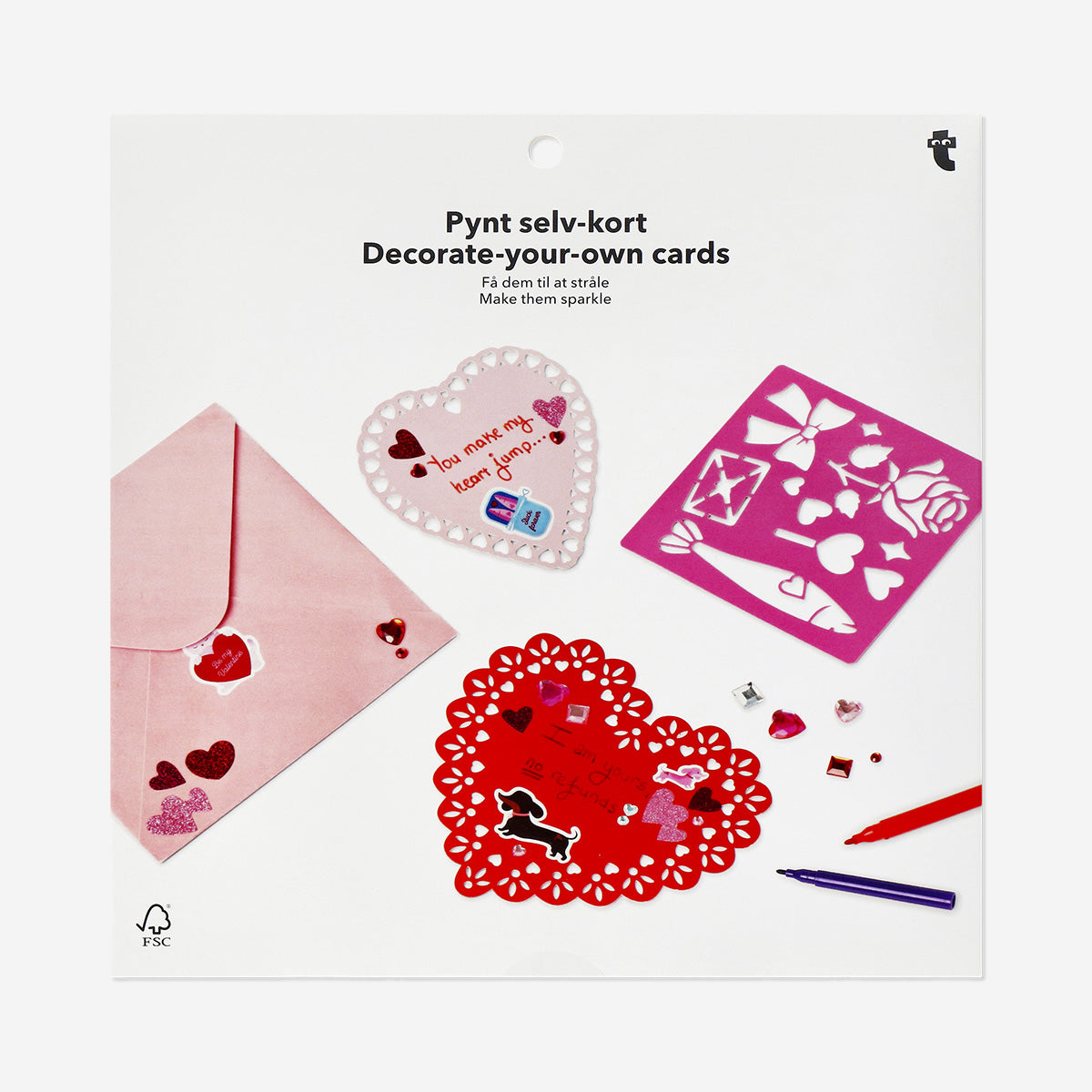 DIY Karten zum Valentinstag