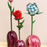 DIY wooden bouquet - 3 pcs