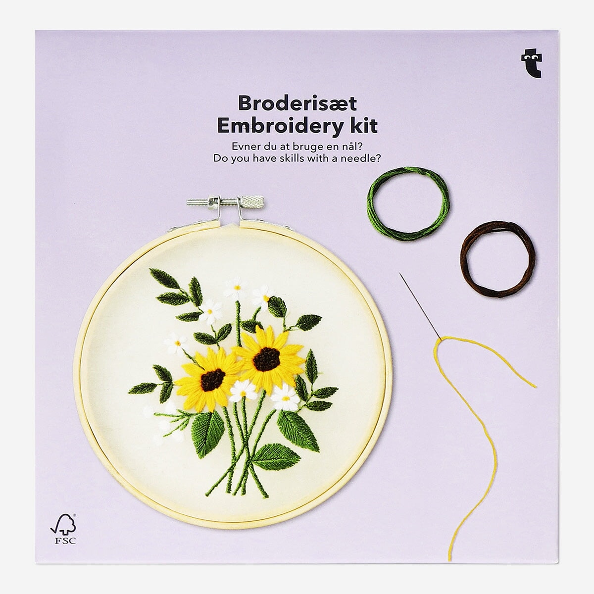 Embroidery Kit Hobby Flying Tiger Copenhagen 