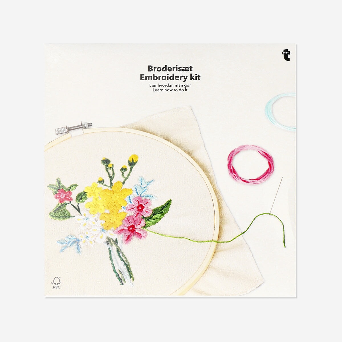 Embroidery kit Hobby Flying Tiger Copenhagen 