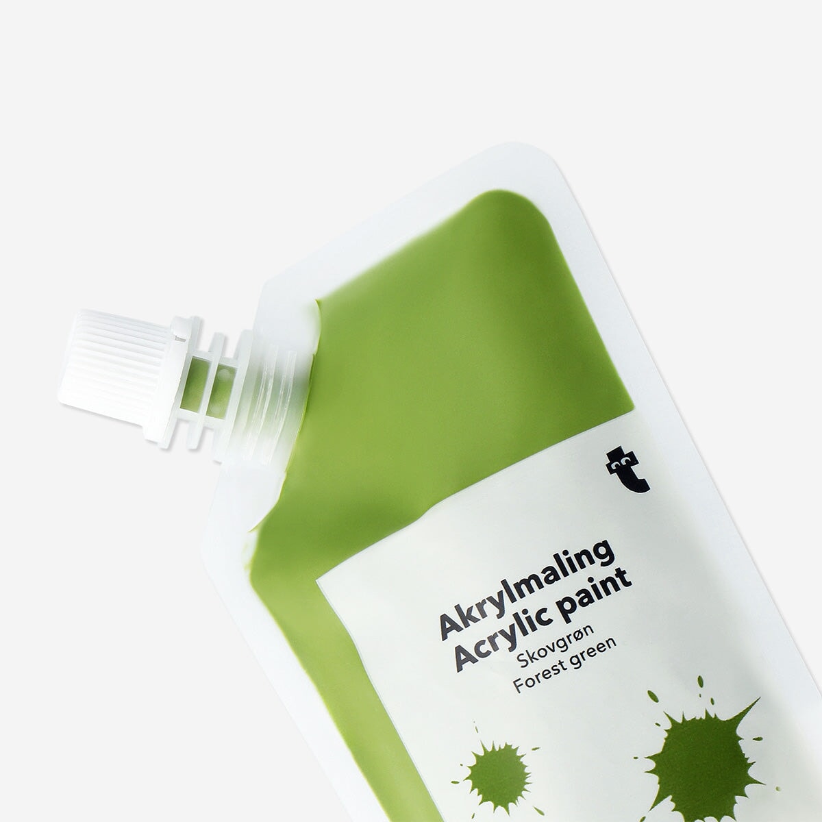 Forest green acrylic paint - 80 ml hobby Flying Tiger Copenhagen 