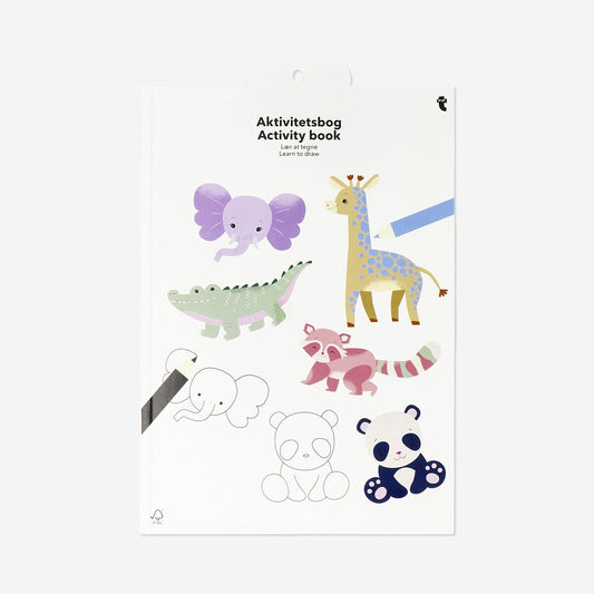 Libro de actividades para aprender a dibujar - A4