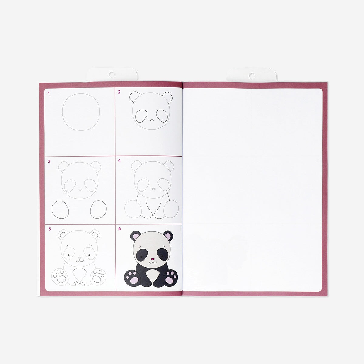 Learn to draw activity book - A4 Hobby Flying Tiger Copenhagen 