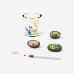 Set of 8 Flying Tiger Copenhagen multi-surface acrylic markers for hobby projects, suitable for various creative surfaces.
