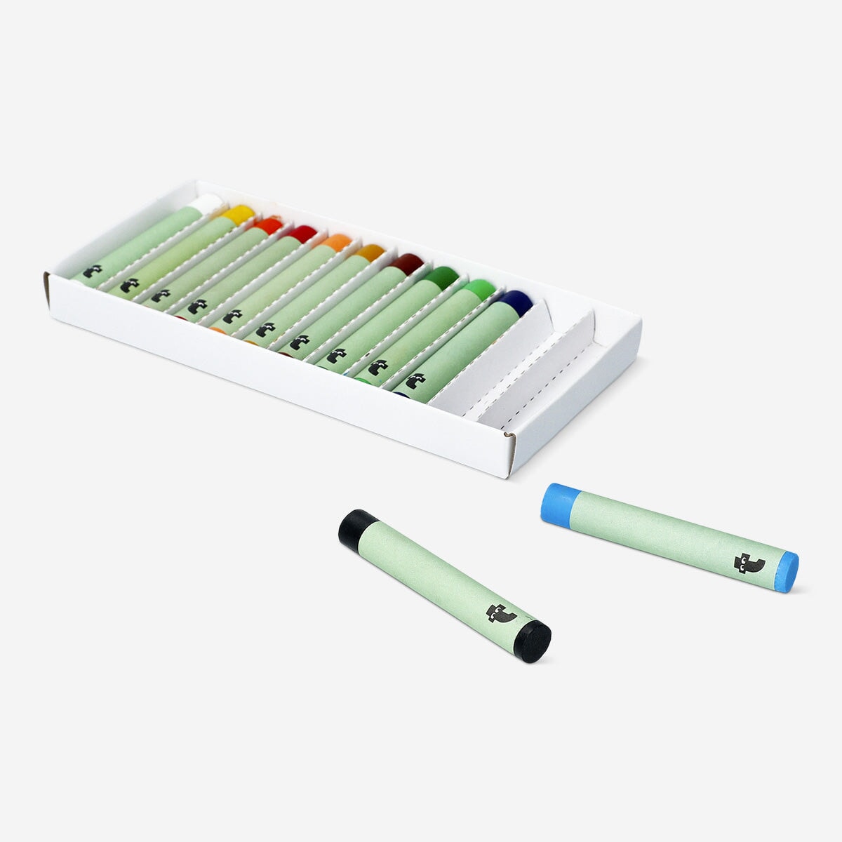 Oil pastels - 12 pcs Hobby Flying Tiger Copenhagen 