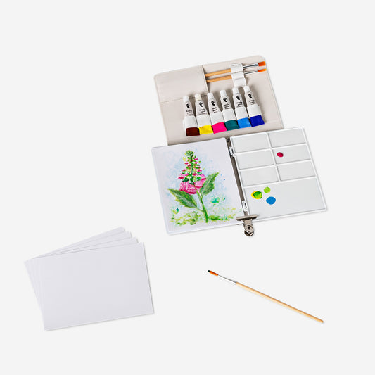 Acrylic paint travel set
