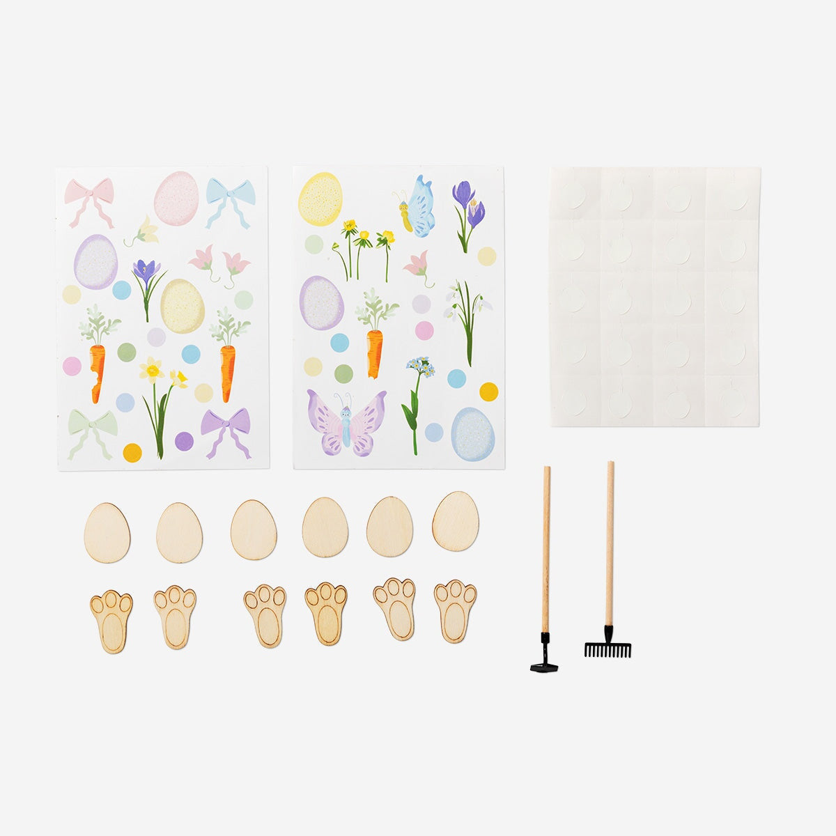 Paint-your-own Easter bunny house decoration Hobby Flying Tiger Copenhagen 