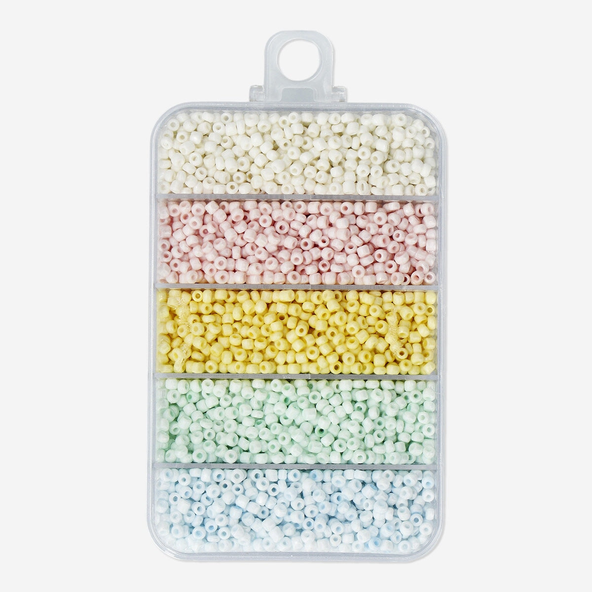 Pastel coloured glass beads Hobby Flying Tiger Copenhagen 