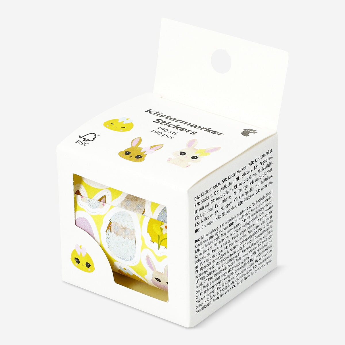 Roll of animal stickers Hobby Flying Tiger Copenhagen 