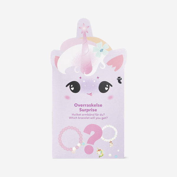 Surprise unicorn box with bead chain and charm – Flying Tiger
