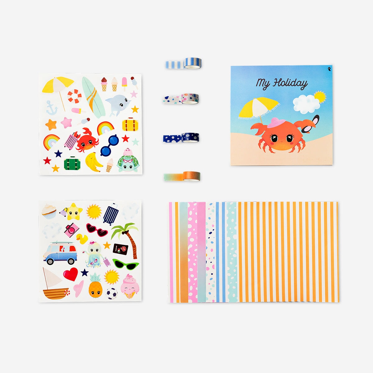 Travel size scapbook kit Hobby Flying Tiger Copenhagen 