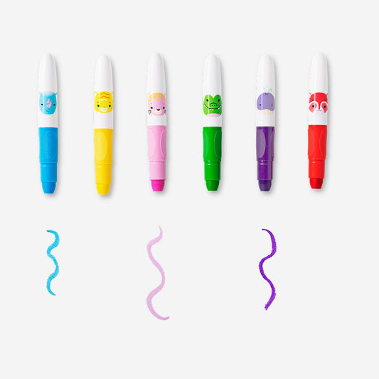 Twistable crayons - 6 pcs
