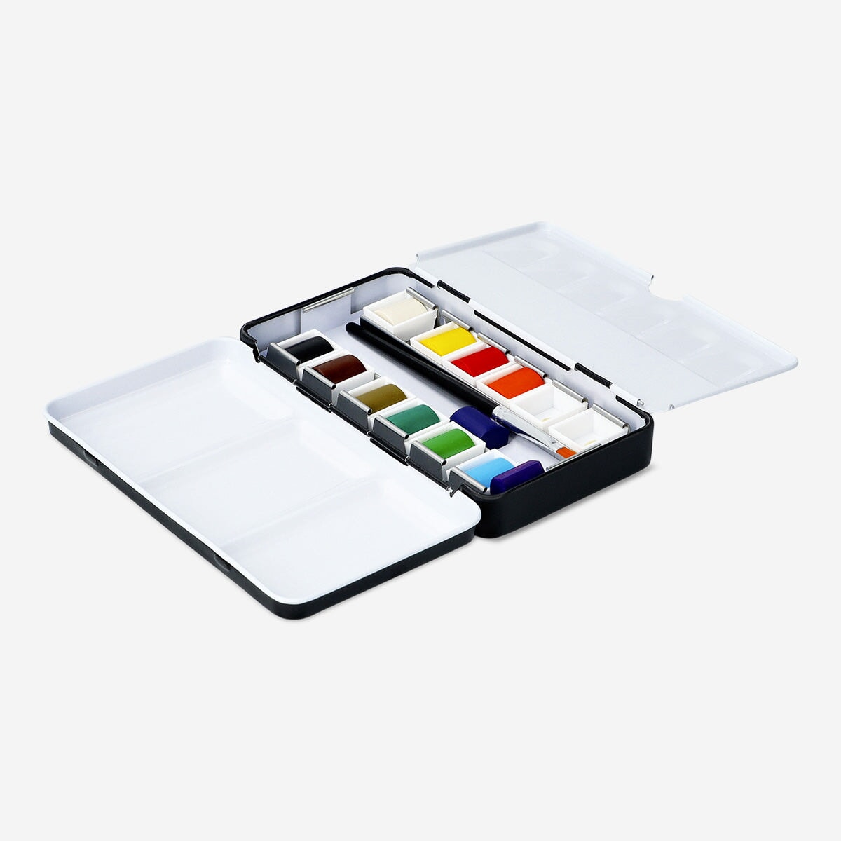 Watercolours in metal box - 12 pcs Hobby Flying Tiger Copenhagen 