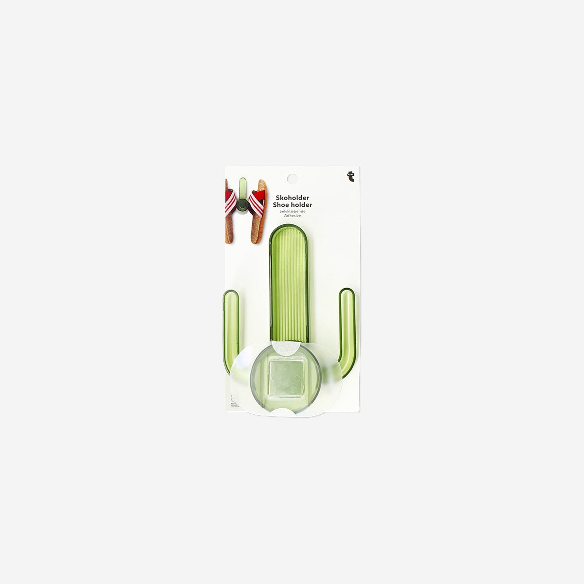 Adhesive cactus shoe holder Home Flying Tiger Copenhagen 