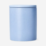 Blauw opbergpotje voor wattenschijfjes