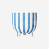 Blue striped flowerpot Home Flying Tiger Copenhagen 