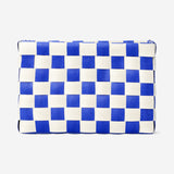 Blue woven storage basket - 18 cm