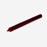 Burgundy dinner candle from Flying Tiger Copenhagen, 24 cm tall, elegant home decor candle for dining and ambiance.