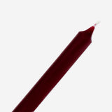 Burgundy dinner candle from Flying Tiger Copenhagen, 24 cm tall, ideal for home dining and decorative candle displays.