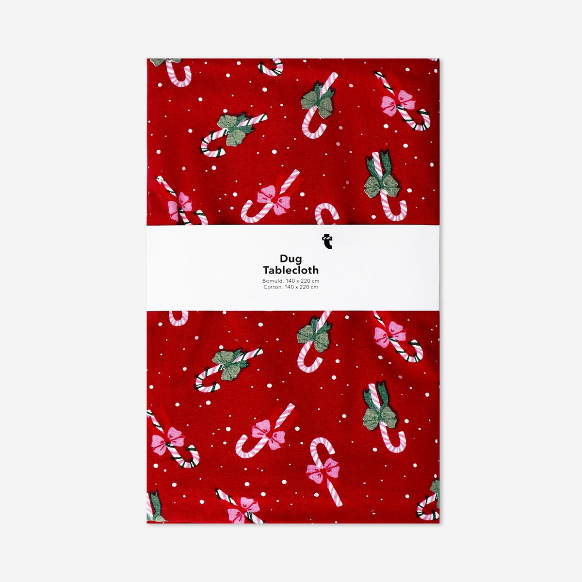 Candy cane table cloth - 140x220 cm Home Flying Tiger Copenhagen 