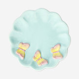 Ceramic dish with butterflies - 10 cm