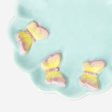 Ceramic dish with butterflies - 10 cm