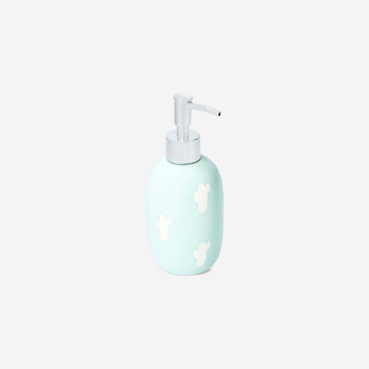 Ceramic soap dispenser with cactus print Home Flying Tiger Copenhagen 