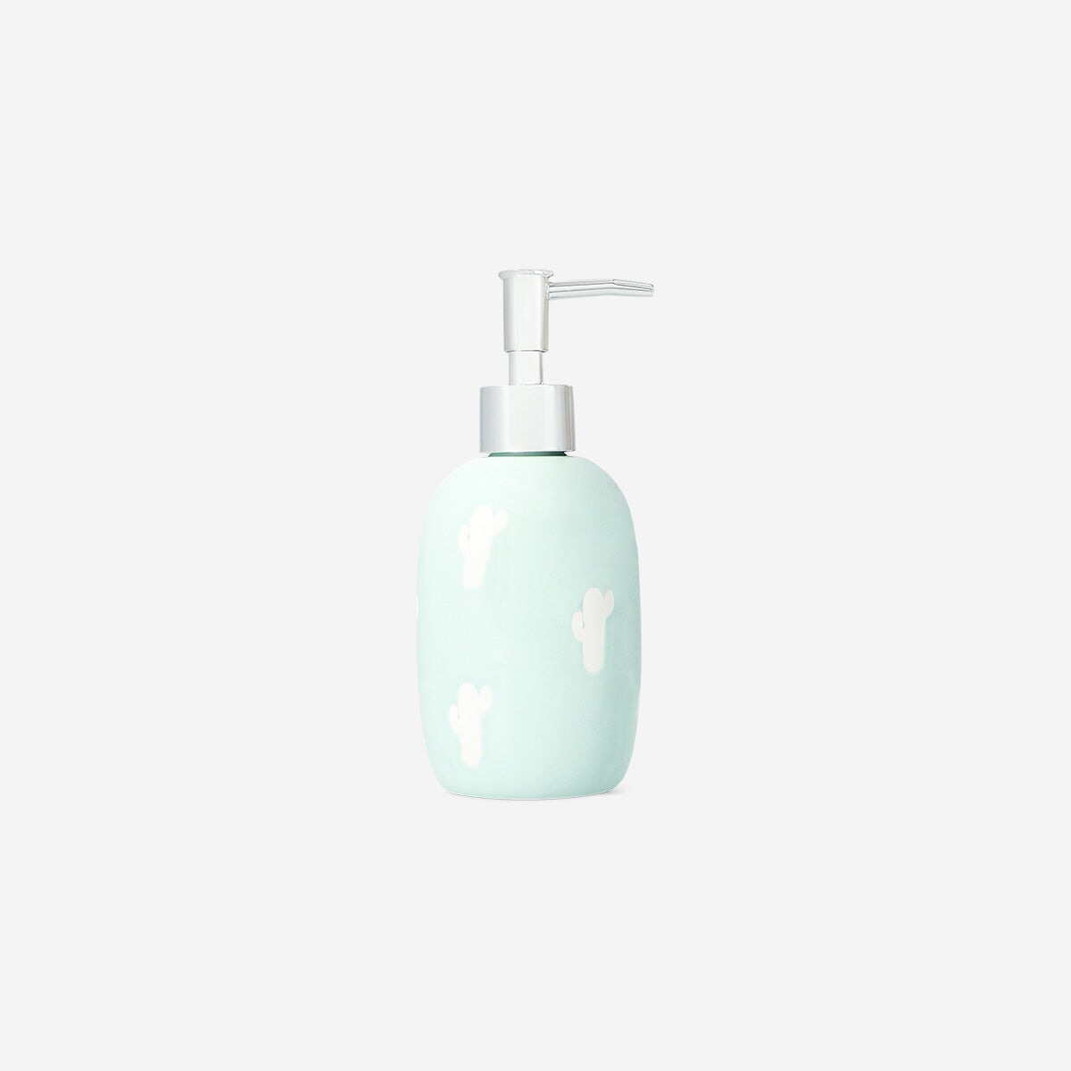 Ceramic soap dispenser with cactus print Home Flying Tiger Copenhagen 