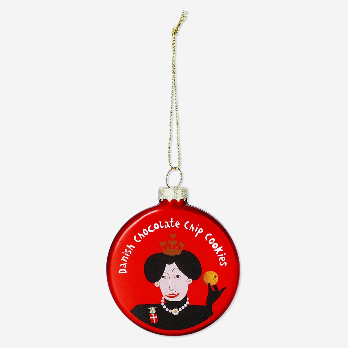 Christmas bauble - Chocolate cookies in tin Home Flying Tiger Copenhagen 