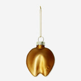 Flying Tiger Copenhagen Christmas bauble shaped like a fortune cookie for home holiday decoration.