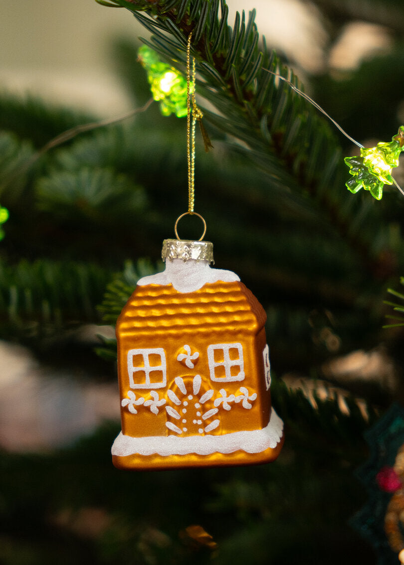 Christmas bauble - Gingerbread house - Flying Tiger Copenhagen