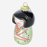 Decorative Christmas bauble featuring a lady design by Flying Tiger Copenhagen, perfect for festive holiday home decor.