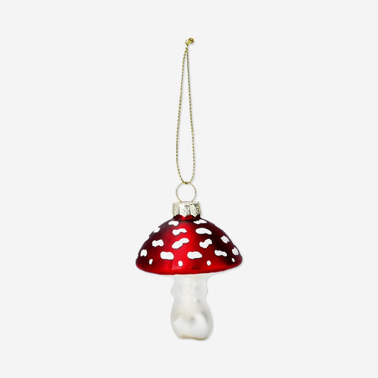 Christmas bauble - Toadstool mushroom