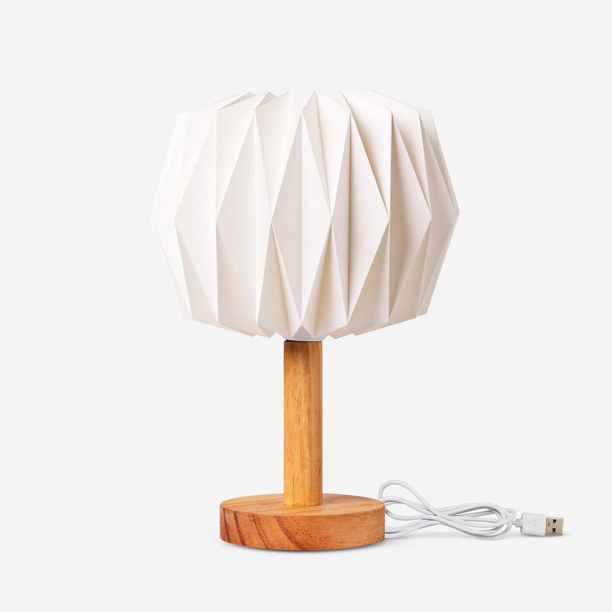 Flying Tiger Copenhagen cozy table lamp with soft glow, ideal for home decor and creating a warm, inviting atmosphere.