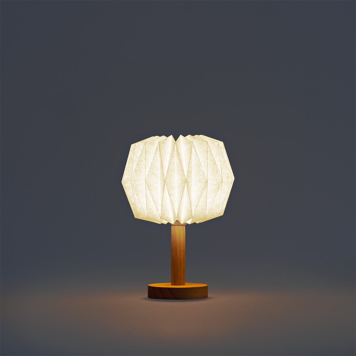 Flying Tiger Copenhagen cozy table lamp with soft glow, perfect for home decor and ambient lighting.
