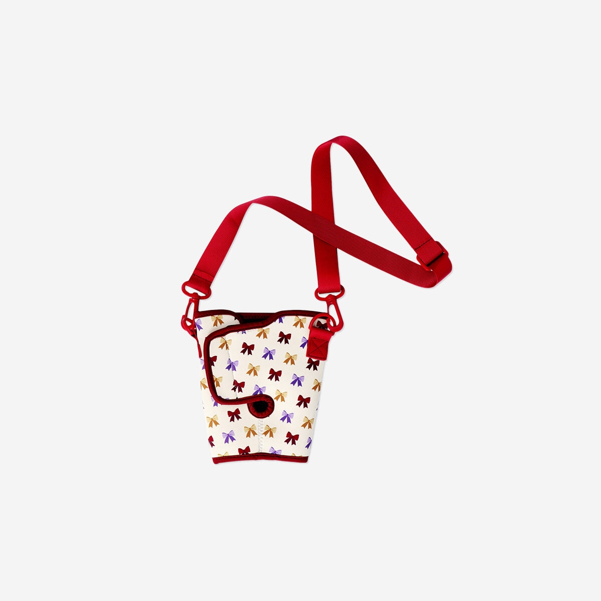 Cup holder for tumbler with bow print Home Flying Tiger Copenhagen 