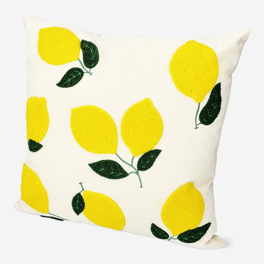 Cushion with lemons