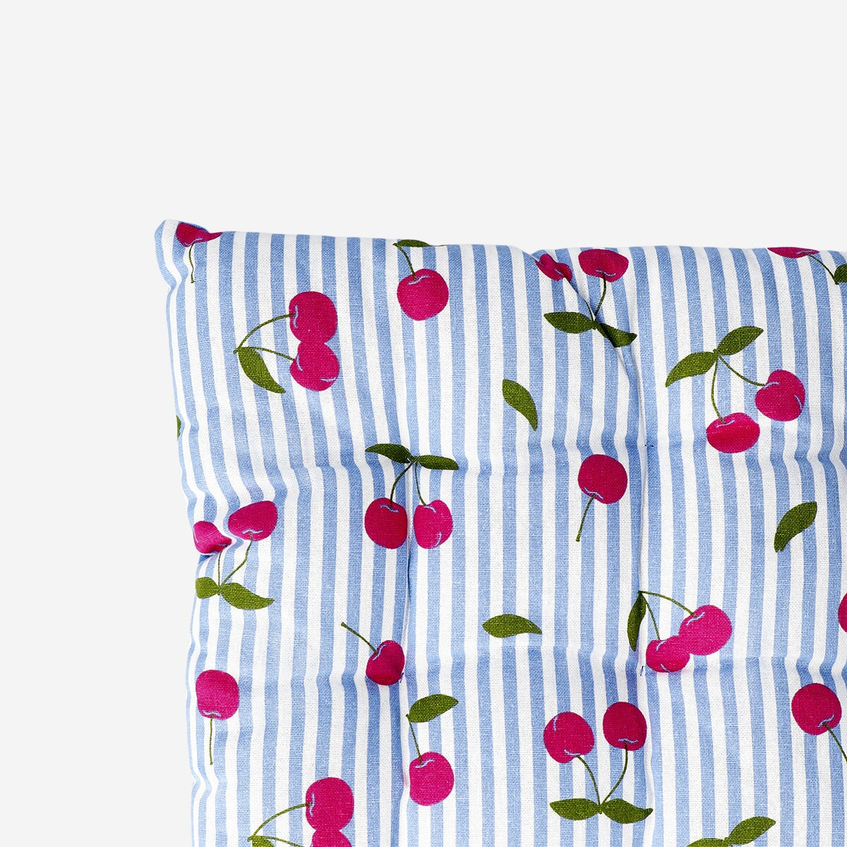 Cushion with stripes and cherries Home Flying Tiger Copenhagen 