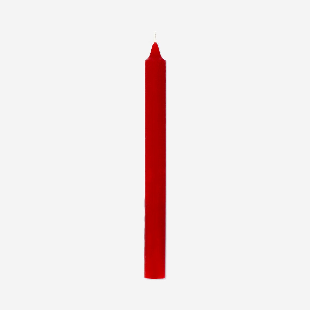 Dark red dinner candle from Flying Tiger Copenhagen, home décor candle with a sleek, elegant design for tabletop use.