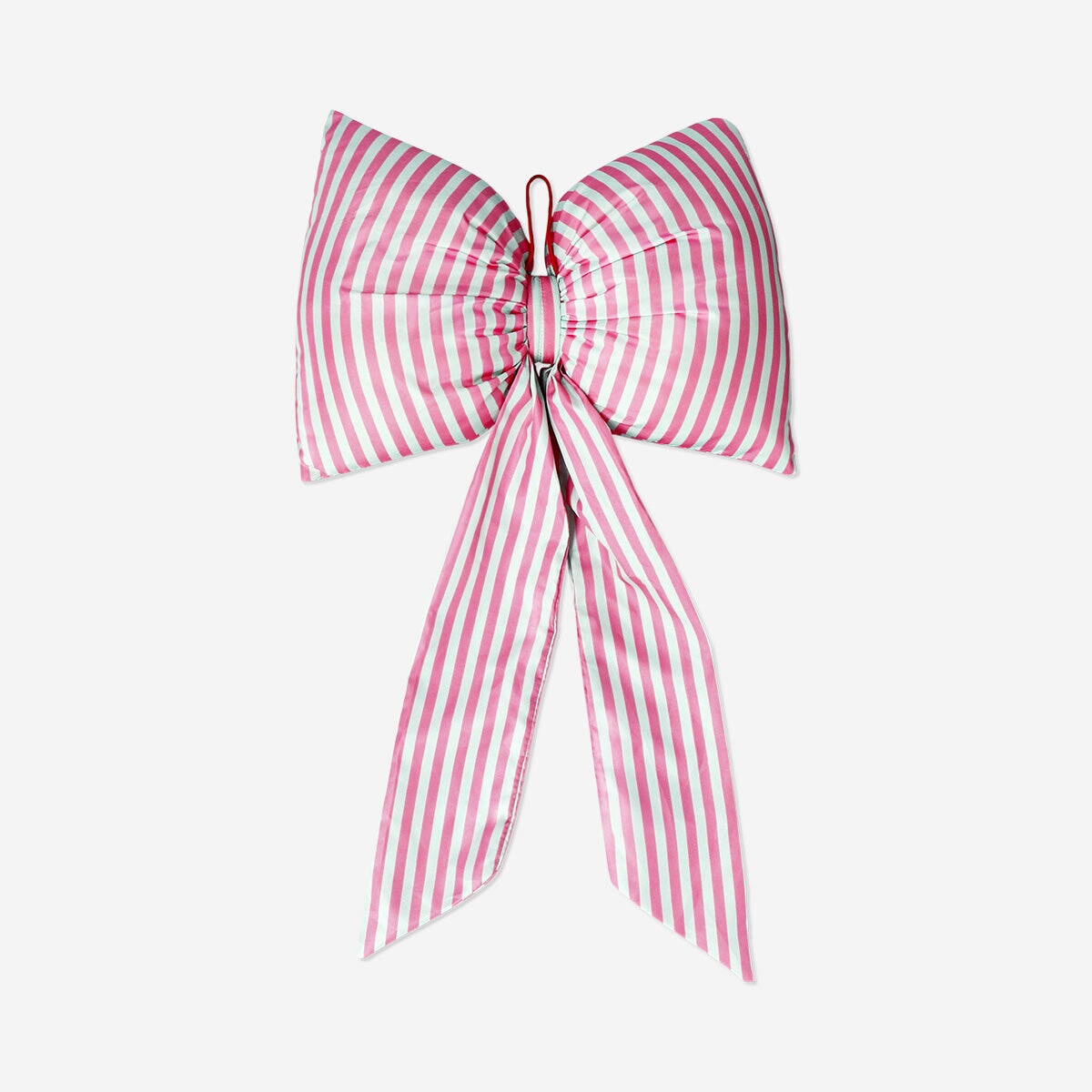 Decorative 27cm striped hanging bow from Flying Tiger Copenhagen for home decor and gift wrapping.