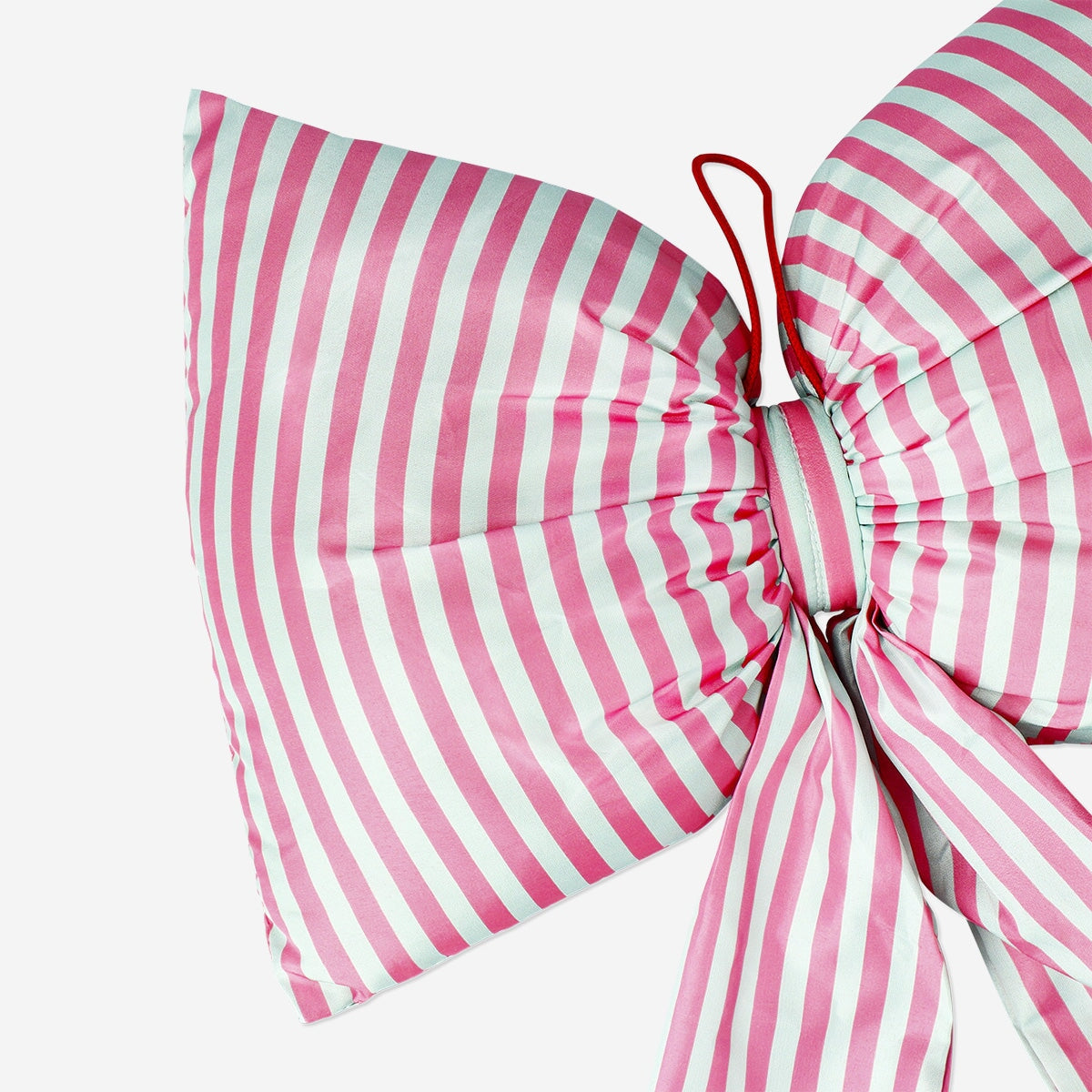 Decorative striped hanging bow from Flying Tiger Copenhagen, 27 cm, ideal for home decor and festive decorations.