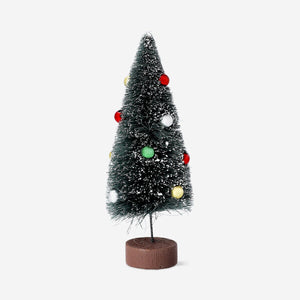 Decorative 17cm tree with colorful baubles for home decoration, by Flying Tiger Copenhagen.