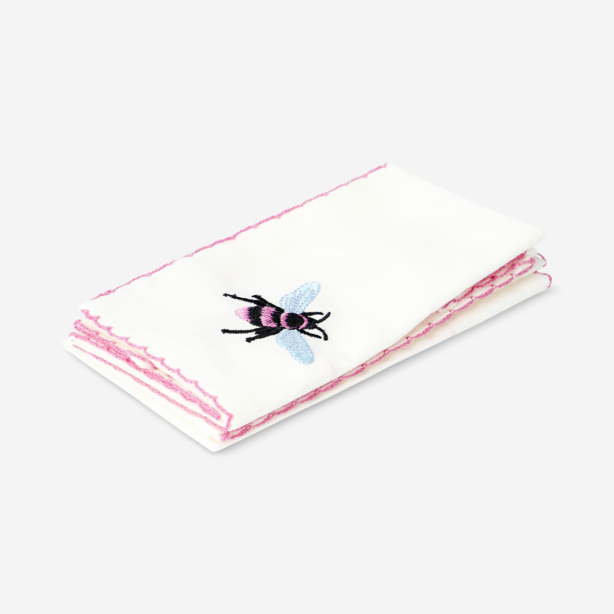 Embroidered fabric napkins - 2 pcs